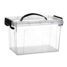 Storage Bins With Lids - 透明 - 查看 2