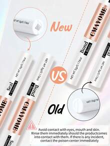 640/392 片装 D 卷度 10D+20D+30D+40D+50D+60D+80D+100D 睫毛嫁接套装，轻盈蓬松（10-16mm），混合密度簇状睫毛，包含胶水、封层剂、镊子、胶水和卸除剂。 - 黑色 - 查看 3