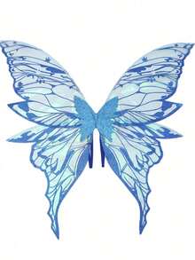 1 件成人和女孩适用的仙女翅膀，仙女翅膀，“欧根纱蝴蝶翅膀 - 适合角色扮演、派对，8 种颜色可选 - 彩色 - 查看 15