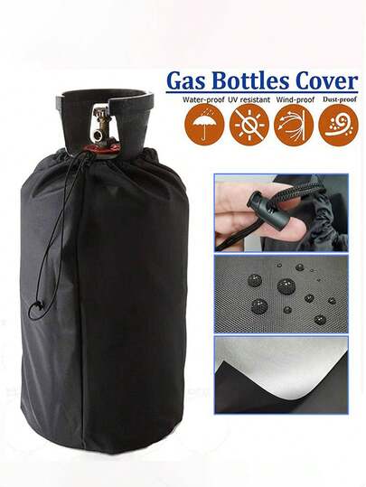 1 Pieza de Funda para Cartucho de Gas de Camping al Aire Libre, Funda Impermeable de Tela Oxford para Barbacoa de Viaje en Caravana, Funda Antipolvo para Pequeño Cartucho de Propano, Decoración de Cocina, Artículos del Hogar, Regalo del Día de la Madre, Decoración de Dormitorio, Jardín, Decoración de Cocina, Verano, Playa, Artículos Esenciales de Viaje, Decoración de Habitación, Suave, Graduación