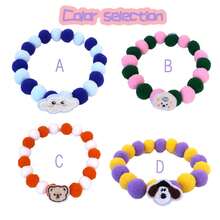 Colorful Felt Ball Decor Collar For Pets, Cats And Dogs, Decorative Accessory For Pet Photography