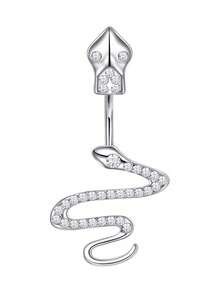 CIZME Belly Rings Short Bar Belly Button Rings Short Belly Button Ring Stainless Steel Belly Rings For Women 6mm Belly Button Rings Navel Rings Belly Button Piercing Jewelry 6mm, 1/4 Inch Short Belly Button Rings 14G 6mm Stainless Steel Short Belly Navel Button Rings For Women Men - Silver - View 45