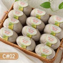 2 Packs, 600g, Merino Knitted Yarn, For Knitting Sweaters, Cardigans, Hats, Gloves, Scarves, Vests, Handmade Yarn Balls, Multi-Pack Knitted Yarn, Gift, Mother's Day Gift, Multiple Color Options, Handmade Knitted Yarn, Warm Yarn Balls, Soft & Comfortable Knitted Yarn - 12 Balls Of Wool Green Label - View 2