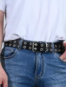 Black Double Row Holes