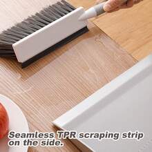 Juego de escoba y recogedor - Cepillo de limpieza pequeño con recogedor encajable,Recogedores domésticos para mesas de ordenador, escritorios, sábanas, fundas nórdicas, sofás, sillones reclinable - 1 - Ver 9