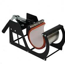 30*38CM 5 In 1 Combo Heat Press Printer Sublimation Machine Heat Press Machine For T-Shirts Plates/Cap/Mug/Phone Covers Et - Black - View 6