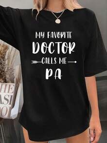 Camiseta de Enfermera de Emergencias ER de Navidad Ed Nurse Tech - Camiseta impresa con letras de Feliz Navidad y copos de nieve, 100% algodón, top de mujer de otoño de Navidad - Rosa Fucsia - Ver 1