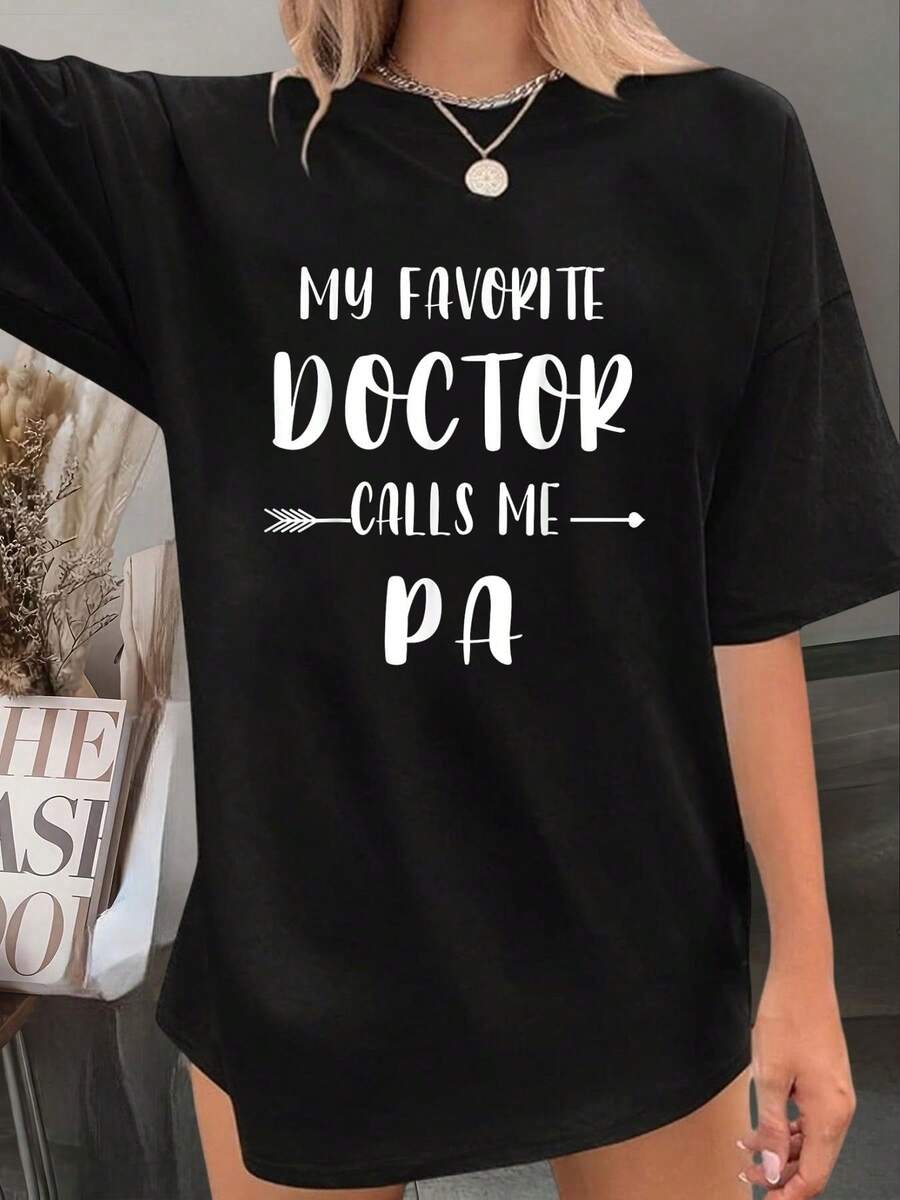 Camiseta de Enfermera de Emergencias ER de Navidad Ed Nurse Tech - Camiseta impresa con letras de Feliz Navidad y copos de nieve, 100% algodón, top de mujer de otoño de Navidad - Rosa Fucsia - Ver 1