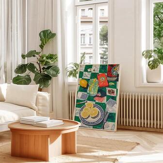 1pc Art Deco Classic Modern Poker Night Canvas Art Print, Unframed Poster For Living Room, Bedroom, Classroom, Kitchen, Bathroom, Indoor & Outdoor Use, Spring & Fall Themed Anime Wall Art