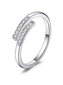 CIZME Nhẫn đeo ngón chân có thể điều chỉnh, thiết kế tối giản dễ thương đính đá Zirconia, trang sức chân mùa hè và đi biển, màu bạc, chất liệu thép không gỉ. - Bạc-2 - Xem 18