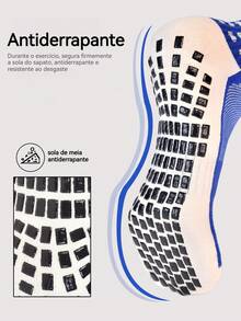 Men's Professional Soccer Socks Kit, Non-Slip, High-Top, Breathable, Sweat-Absorbing Technology, For Training And Competition - màu đen - Xem 4