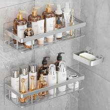 VIDA4U 3 Piezas Organizador de Ducha de Esquina, Repisas de Ducha, Estantes de Baño de Aluminio con Adhesive Ganchos y Jabonera, Fácil Instalación, Esquinero Regadera Organizador (Plata) - pago - Ver 10