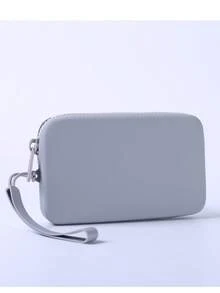 时尚大容量防水、防汗、防油硅胶拉链化妆包，可作零钱包、口红包、钥匙包、洗漱包；多功能便捷，适合旅行和收纳化妆刷，硅胶化妆收纳包，旅行洗漱包，必备礼品，拉链配件，美甲包，化妆包，化妆包，圣诞礼物，收纳袋，旅行，女士旅行必备，收纳袋，手拿包/小手提包，化妆品收纳包，化妆品整理包，收纳袋，刷子架，迷你收纳袋，大容量收纳袋，女士礼物，圣诞礼物，女士礼物创意