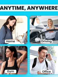 1pc Adjustable Back Support, Posture Corrector Suitable For Men And Women, Provides Support For Mid-Back, Upper Back, Neck, Shoulders, Clavicle - Posture Training Brace For Sports