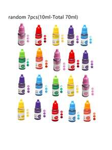 1套/10色/20色蜡烛染料液体着色剂DIY珠宝制作蜡烛制作染料颜料50ml/100ml，万圣节DIY蜡烛染料液体着色剂DIY珠宝制作蜡烛制作染料颜料（链接包含颜色5ml/10ml规格）