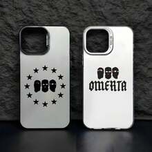 Omerta 47, Omerta 47 IPhone Case O-OmertaES 47 M-Maes Singer Phone Case For IPhone 16 15 14 13 12 11 Pro Max Black Matte Multicolor Laser Metallic Aurora Cover - Z2 - Xem 4