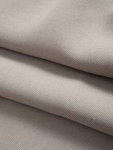 High Waist Pleated Straight Leg Women Casual Loose Pockets Pants