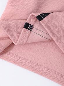 2 Stücke/Set Modisches, elegantes Jacken- und Farbblock-Rock-Set für Kleine Mädchen, Herbst/Winter