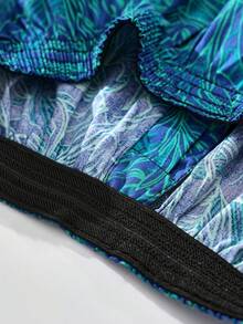 2 Packs Men's Multicolor Cotton Briefs Plaid Printed Stylish Comfort Boxer Briefs Random Color - Multicolor - View 9