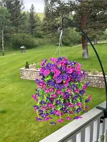 2 束逼真仿真 DIY 装饰抗紫外线花束，人造植物适用于家庭、走廊、花园、庭院、餐桌、客厅、婚礼派对装饰、人造装饰品、假植物、假藤蔓、壁挂人造藤蔓、假花、婚礼派对装饰人造植物、情人节