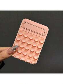 Soporte de silicona para teléfono con agarre adhesivo, soporte de teléfono con ventosa de silicona de doble cara, accesorios de teléfono de manos libres con agarre fuerte para selfie y video compatible con iPhone, teléfonos Android, regalo para cumpleaños, familia, amigos