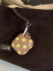 极简波点 Pro 2 手机壳，柔软硅胶保护套，兼容 Apple Pro 3/4，可爱小众设计 - 彩色 - 查看 2