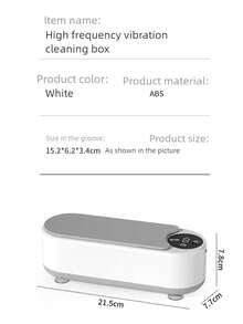 OBOVAY [GlassesCleaning Machine] Wireless Cleaning Machine | Glasses, Jewelry, Braces, Toothbrushes, Watches Cleaning Equipment - 360 Technology Vibration, USB Charging,200mAh