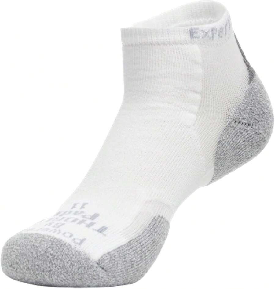 Thorlos Experia Xccu - Calcetines de corte bajo para correr - Color blanco (3 pares por paquete). - Ver 1