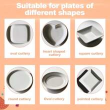 200Pcs Clear Plastic Bowl Covers Elastic Reusable Transparent Plastic Food Covers With Elastic For Bread Proofing And Universal Kitchen Food Storage Wrap Cover To Keep Leftovers Fresh And  In Daily Use - As Pic - View 6