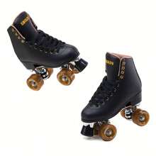 SHOLOV推出一款男女皆宜的轮滑鞋，采用奢华的双层超细纤维皮革设计。这款专业的室内外四轮轮滑鞋适合女孩和成人穿着，是馈赠佳品。