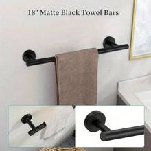 Bathroom Towel Rack 18/24 Inch Towel Bar Stainless Steel Towel Holder - Multicolor - View 10