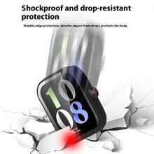 PC Case+Glass Compatible With Xiaomi Redmi Watch 4 /5 Tempered Glass Anti-Scratch Film Bumper Protective Cover - Redmi Watch 4 - View 3