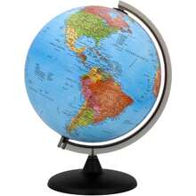 Decorative Plastic Globe World Map - 藍色 - 查看 1