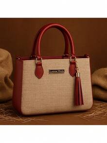 Lorena Vitoria Women's Crossbody Bag Side Bag - 紅色 - 查看 2