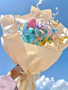 400/100pcs Value Pack DIY Pipe Cleaners, Macaron Colors, Random Mixed Colors Bulk Includes Dense Chenille Stems, Fluffy Sticks, Craft Pipe Cleaners, Pipe Cleaners Crafts Arts And Crafts Decorative Chenille Stems Supplies, Christmas Gifts Random Color Chenille Stems, DIY Craft Pipe Cleaners For Bouquets, Headbands, Bracelets, Bright Colors And Thickened, Suitable For Valentine's Day, Birthday, Party Favors