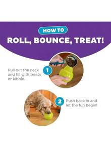 Outward Hound By Planet Dog Lover And Dog Mom Love Snoop Interactive Treat Dispensing Dog Lover And Dog Mom Love Toy, Large, Blue - 紅色 - 查看 4