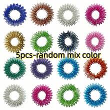 5/10/30PCS Spiky Sensory Rings, 10 Pack, Colorful Stress Relief Fidget Sensory Toys, Fidget Rings, Fidget Ring For Anxiety, Stress Relief Rings, Massager For Fidget ADHD Autism, Sensory Ring