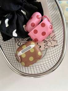 极简波点 Pro 2 手机壳，柔软硅胶保护套，兼容 Apple Pro 3/4，可爱小众设计 - 彩色 - 查看 8