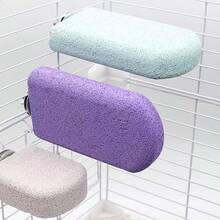 宠物用品 - 鹦鹉站 - 平台 - 鹦鹉冰淇淋爪磨平台 - 牡丹黑凤凰虎浅米色哑光爪磨棒 - 脚磨石 - 鹦鹉站 - 爪磨杆 - 鸟鹦鹉礼物。鸟爪修剪栖木 - 重型鸟笼脚栖木，无表面，坚固的底座，适用于鹦鹉、玄凤鹦鹉、虎皮鹦鹉、金丝雀 - 舒适站立，鸟栖木，鸟类栖木，鹦鹉栖木 - 彩色 - 查看 11