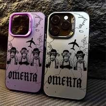 Omerta 47, Omerta 47 IPhone Case Hot Omerta Maes Fashion Luxury Phone Case For IPhone 16 15 14 13 12 11 Pro Max XR XS 78 Plus MINI Y2K Anti-Drop Matte Back - BS - 查看 4