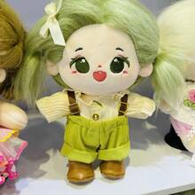 1pc/20cm Human Doll/Celebrity Doll/DIY Plush Doll - Requires You To Dress Up The Doll/Put On The Clothes You Made For Her - Can Be Used As A Wedding, Birthday Gift Or Collectible - Multicolor - View 4