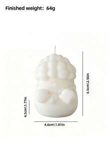 1 Stück Schneemann Weihnachts-Bienenwachskerze - Süße Aromatherapie-Dekorationskerze, Fotorequisite & Winterszenen-Ornament, perfekt für Heimdekoration/Kerzen-Tischmitte mit Bulk-Weihnachtsgeschenkoptionen, geeignet als Geschenk für Frauen/beste Freundinnen & für Winter/Weihnachten