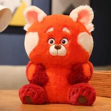 25cm Nueva versión de Turning Red de juguetes de peluche de deformación Kawaii muñeca de mapache muñeca de panda rojo regalos para niñas, la decoración perfecta - el regalo perfecto. La elección perfecta para la decoración del hogar, la decoración de fiestas, regalos de cumpleaños - Multicolor - Ver 4