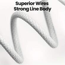 30W 最大功率快充 Type-C 转 Lightning 数据线，兼容 14/13/12/11 Pro Max、XS Max/XR/X/8/7/Plus/6S Plus 和 iPad。USB-C 转 Lightning 数据线，3.3/6.6 英尺 Type-C 接口，兼容 14/13/12/11 Pro Max/XR/XS/X/8/7/6 Plus/SE 和 CarPlay。 - 彩色 - 查看 2