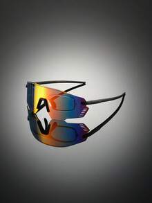 1 Pc Men's New Classic Style Glasses With Rimless Coated Lens Design Fashion Glasses Multi-Color Lenses Hollow Out Simple Style Decorative Glasses