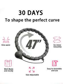 1pc 360° Massage Adjustable Swing Rope Smart For Waist Slimming