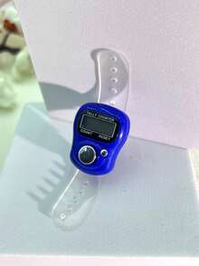 1 pièce Compteur électronique pratique, pression manuelle avec dispositif de comptage électronique de trous, dispositif de comptage intelligent pour entrepôt, comptage d'anneaux, compteur de mode, cadeau de Noël, d'Halloween, d'Action de grâce, cadeau de jeu