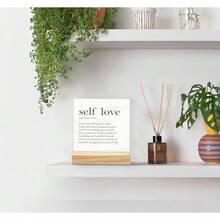 Mtrgdn Wine Signs For Home Decor,Inspirational Desk Decor,Kitchen Decor Bread Salt Wine Wooden Sign Desk Decor For Farmhouse Home Kitchen Table Shelf Decoration, Housewarming Gifts For Woman - Inspirational 12 - View 2