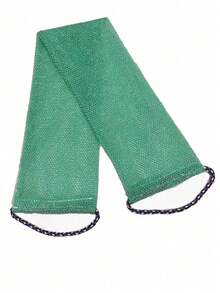 1pc African Loofah Exfoliating Bath Towel Set, Double-Sided Design For Gentle/Coarse Exfoliation, Effective Body Scrubbing, Back Scrubber, Made Of Quality Mesh Material, Convenient Tie Design, Suitable For Shower, Leaves Skin Smooth And Glowing, Great For Daily Use. - Multicolor - View 9