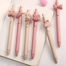 1 szt./5 szt./10 szt./zestaw losowo kolorowych elastycznych artykułów piśmienniczych, urocze, giętkie, kolorowe długopisy z gestami dłoni, artykuły dla studentów